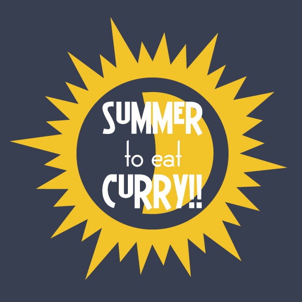 夏はカレー！Tシャツ