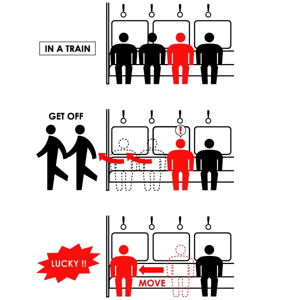 端が好きTシャツ