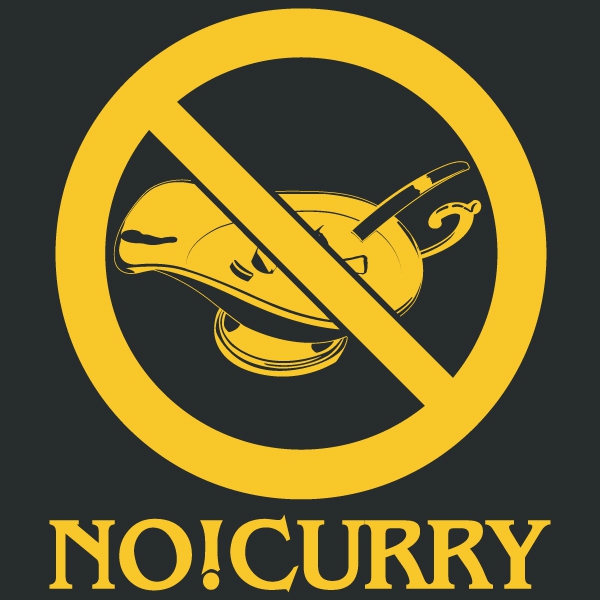 カレー断ちTシャツ