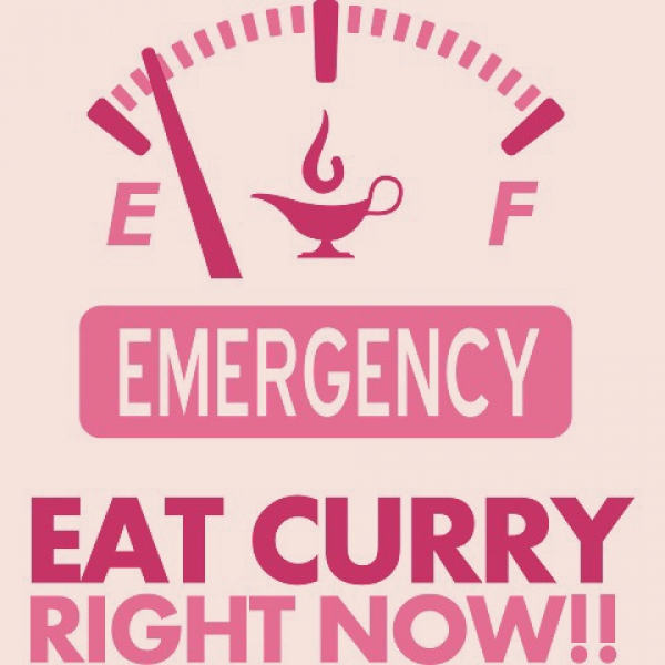 今すぐカレーが<br />食べたい！Tシャツ