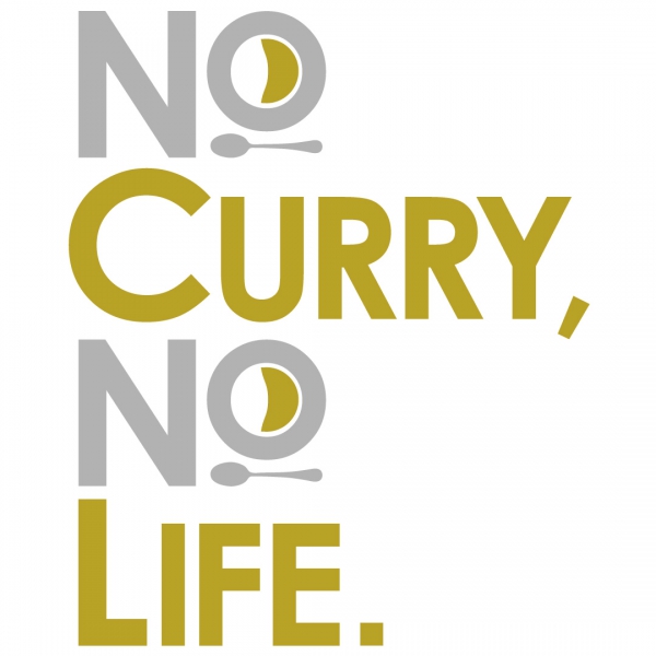 No curry‚ No life.Tシャツ