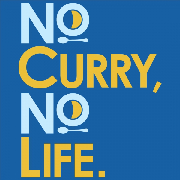 No curry‚ No life.Tシャツ