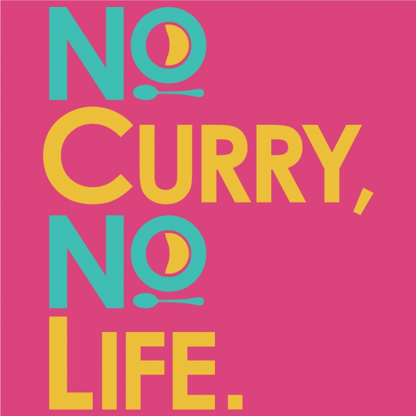 No curry‚ No life.Tシャツ