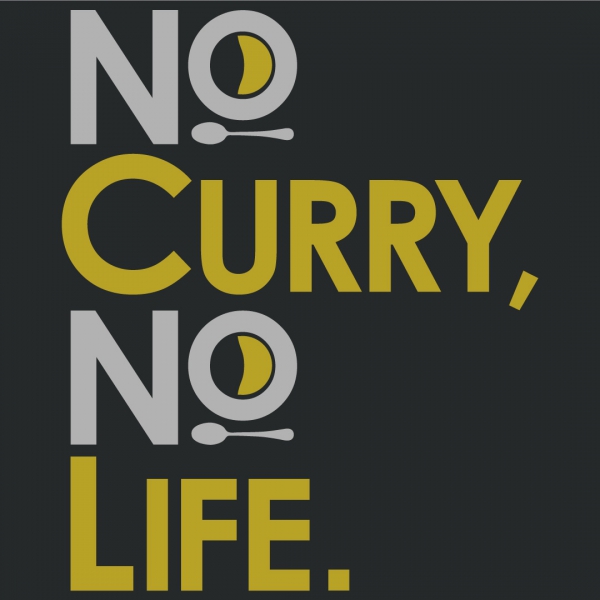 No curry‚ No life.Tシャツ