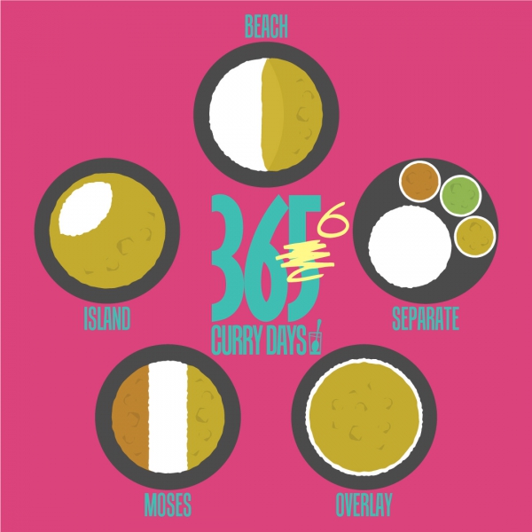 カレーの盛り付け方Tシャツ